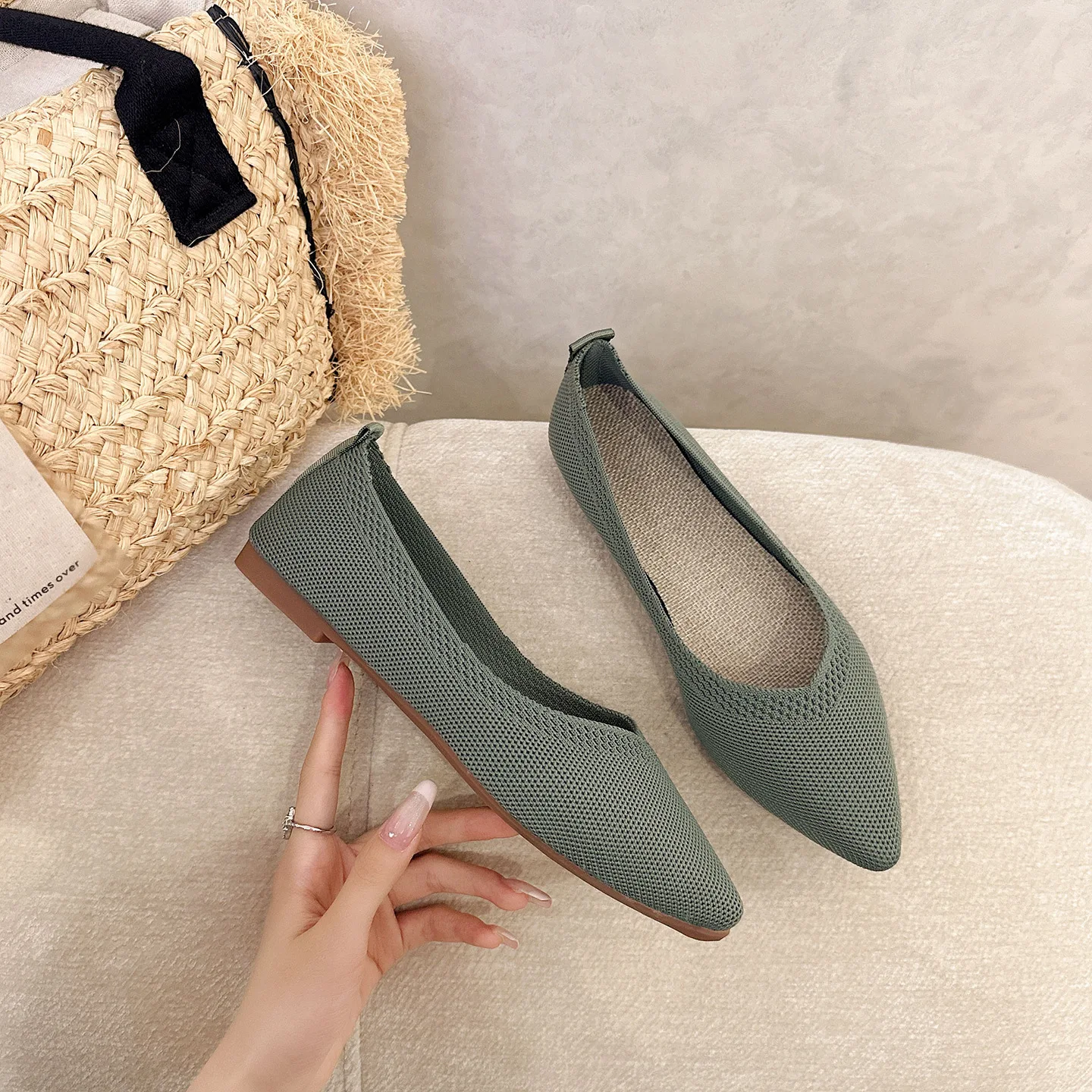 Zapatos planos de verano para niña – Transpirables y ligeros