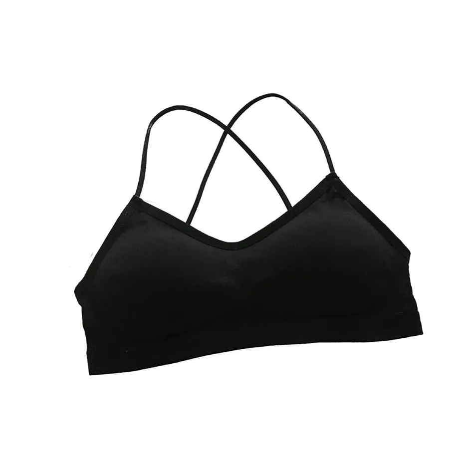 Bralette deportivo transpirable para niña – Confort total