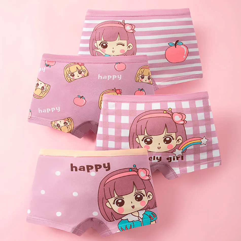Bragas de algodón clase A para niñas – diseño divertido y cómodo - imagen 3