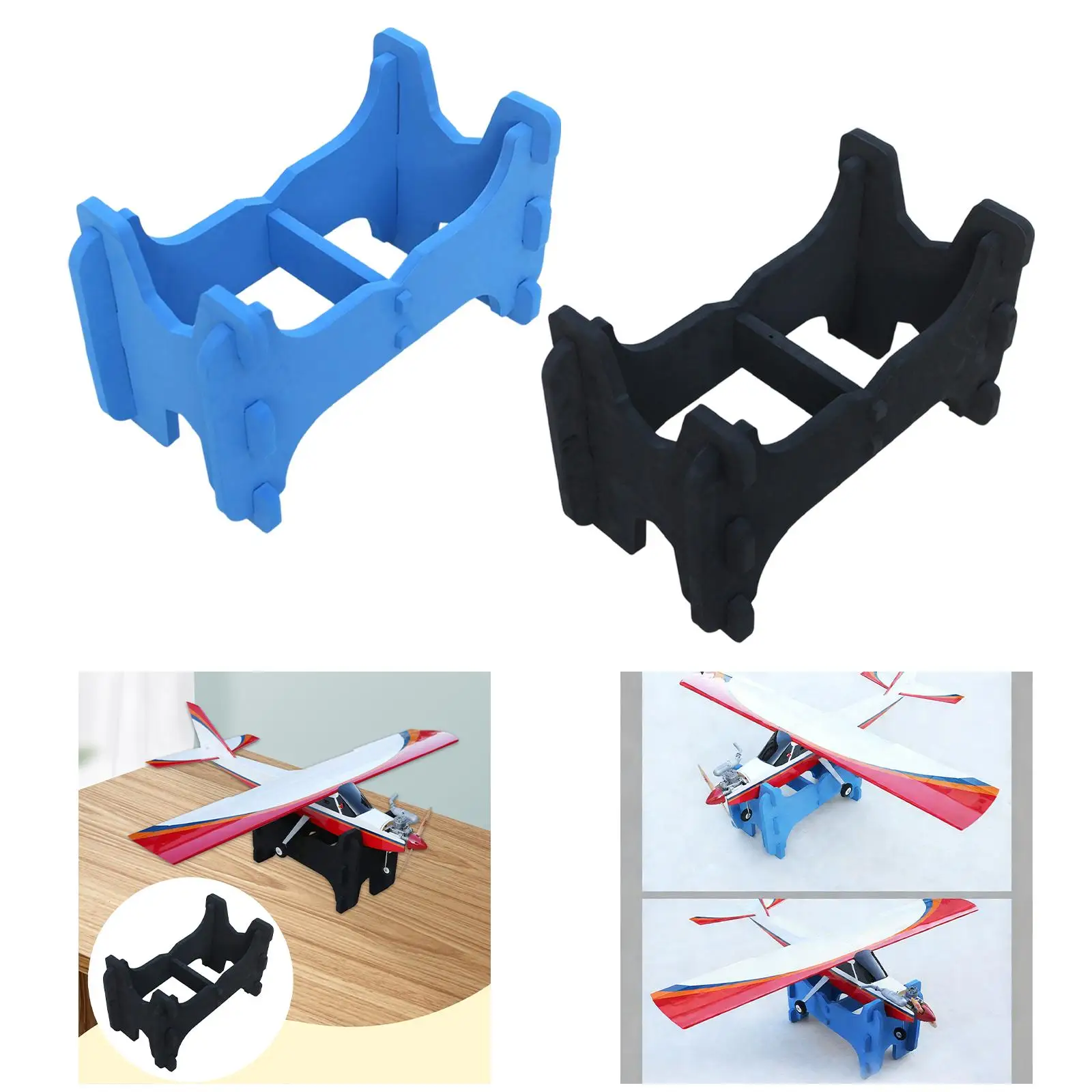 Soporte de espuma para avión RC, fácil de instalar - imagen 3