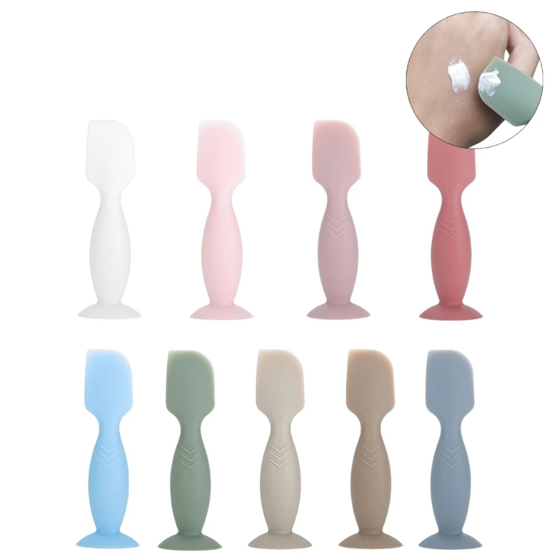 Espátula aplicadora de crema de pañales - Silicona suave para bebé - imagen 2