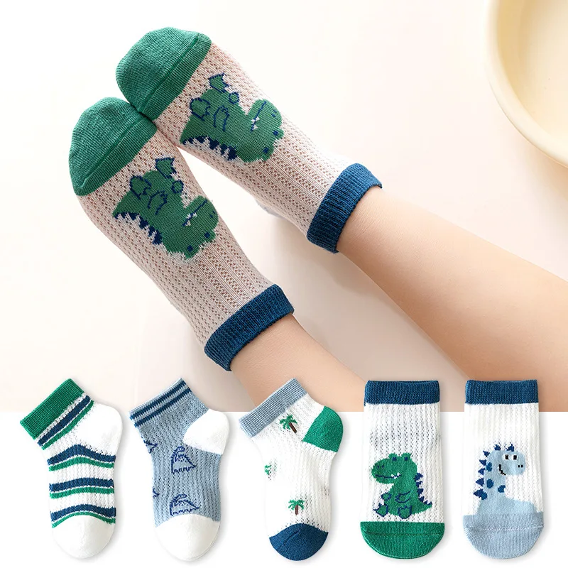 Calcetines verano niños – Algodón transpirables y suaves - imagen 2