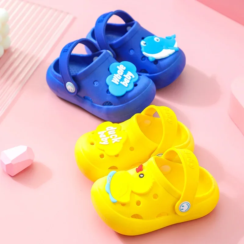 Sandalias de playa para bebé con suela flexible y diseño suave - imagen 3