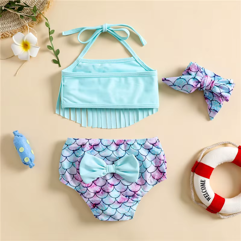 Traje de baño bebé niña dos piezas secado rápido - imagen 3