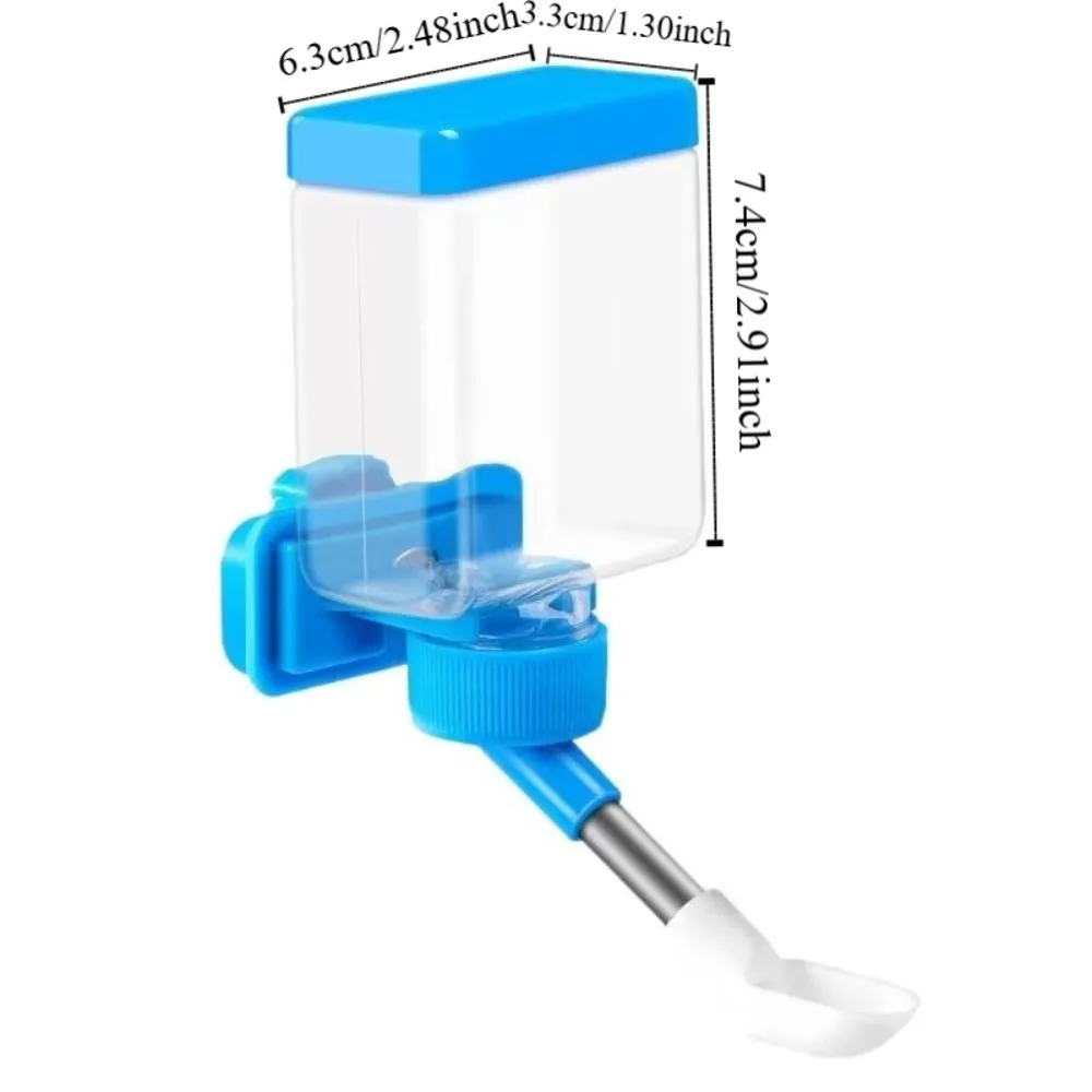 Dispensador de agua colgante para jaula de pájaros sin fugas - imagen 4