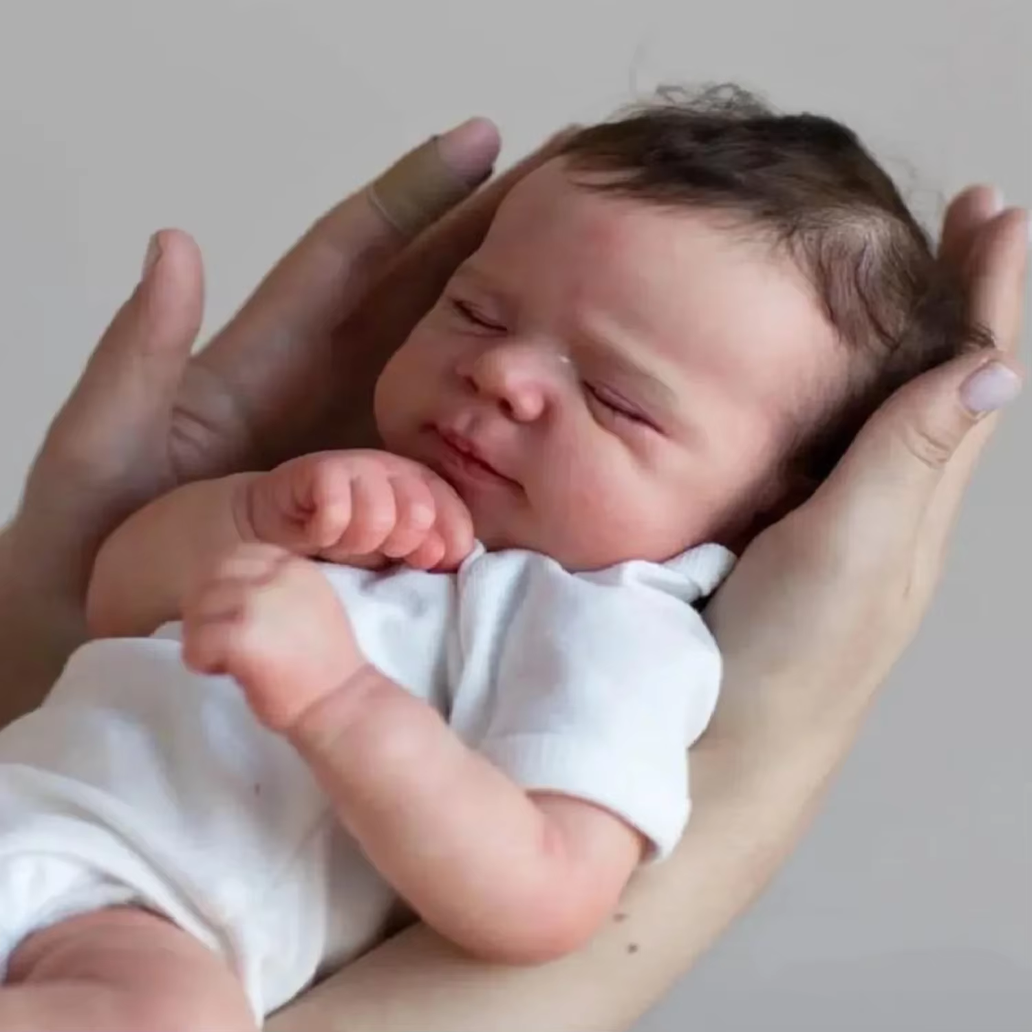 Pascale Muñeca Reborn bebé durmiente recién nacido piel 3D detalles - imagen 3
