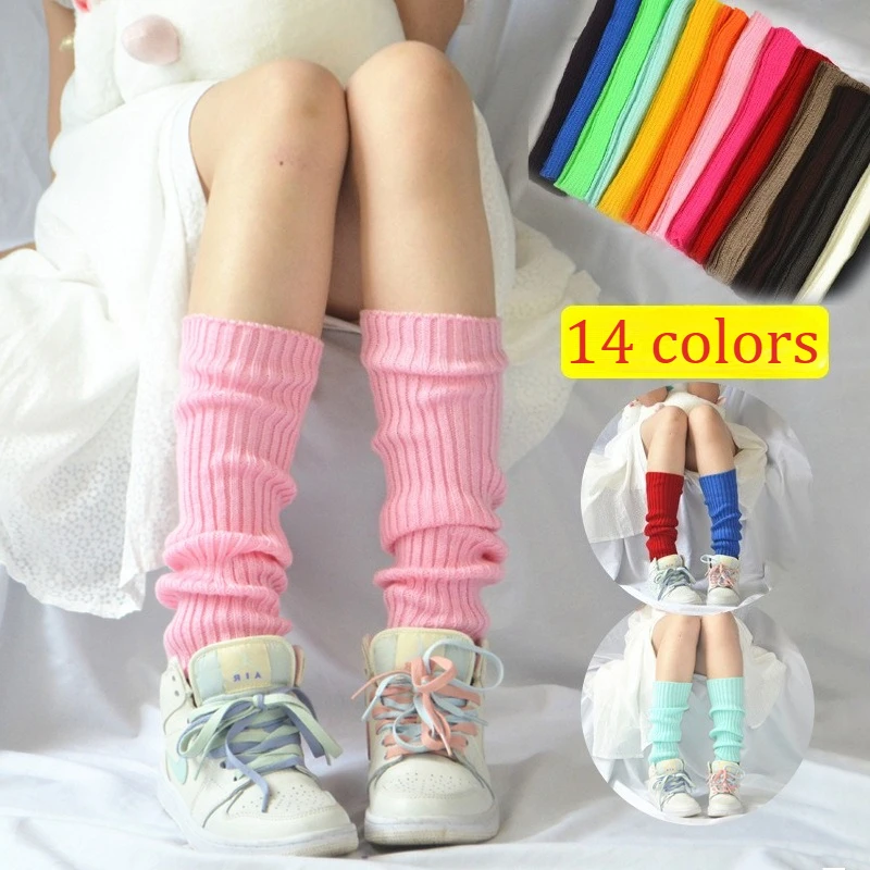 Calentadores de piernas mujer coloridos y sólidos – Conjunto moderno - imagen 5