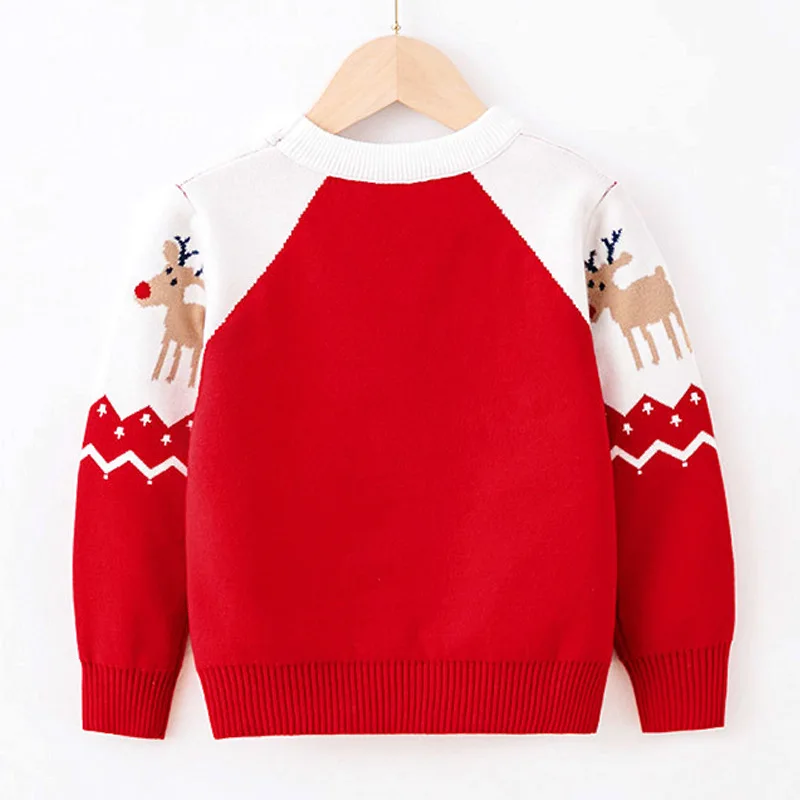 Suéter navideño infantil con ciervos – Otoño Invierno para niños - imagen 4