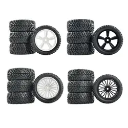 Neumáticos RC de goma duradera para coches de radiocontrol todoterreno