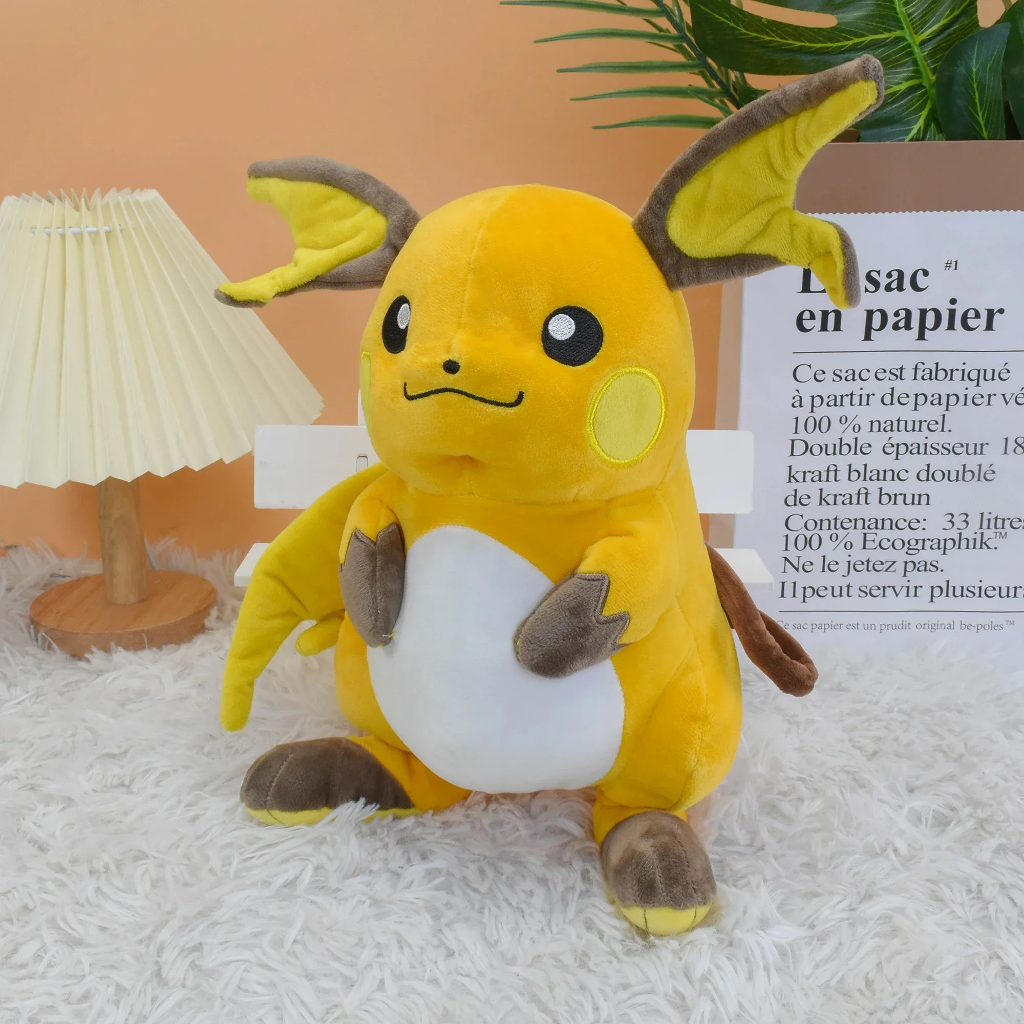 Peluche Pikachu y Raichu de Pokémon para regalo infantil - imagen 4