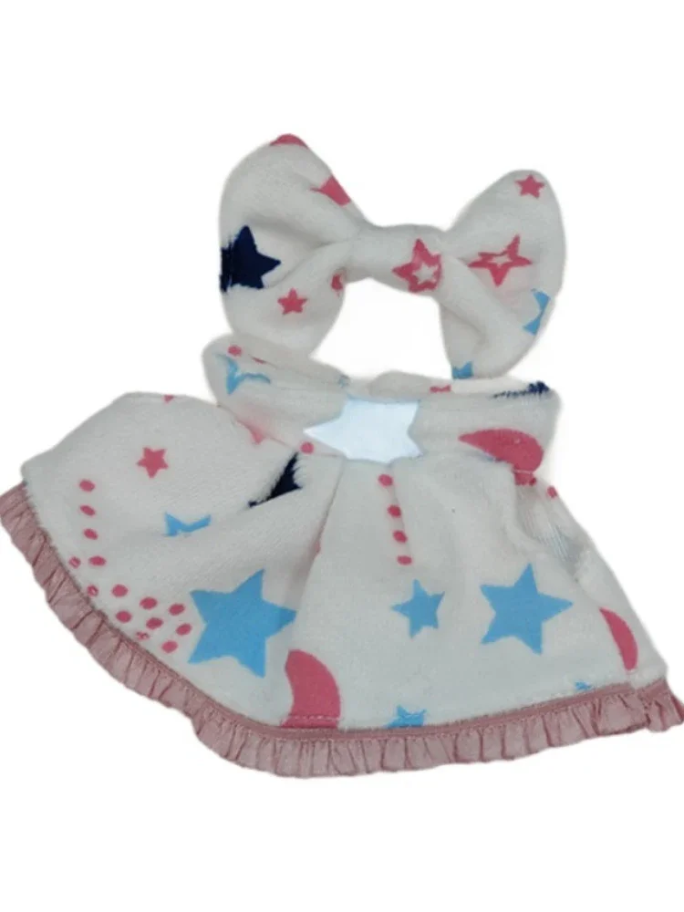 Falda luminosa Labubu para muñeca – vestido de fiesta con lazo - imagen 3