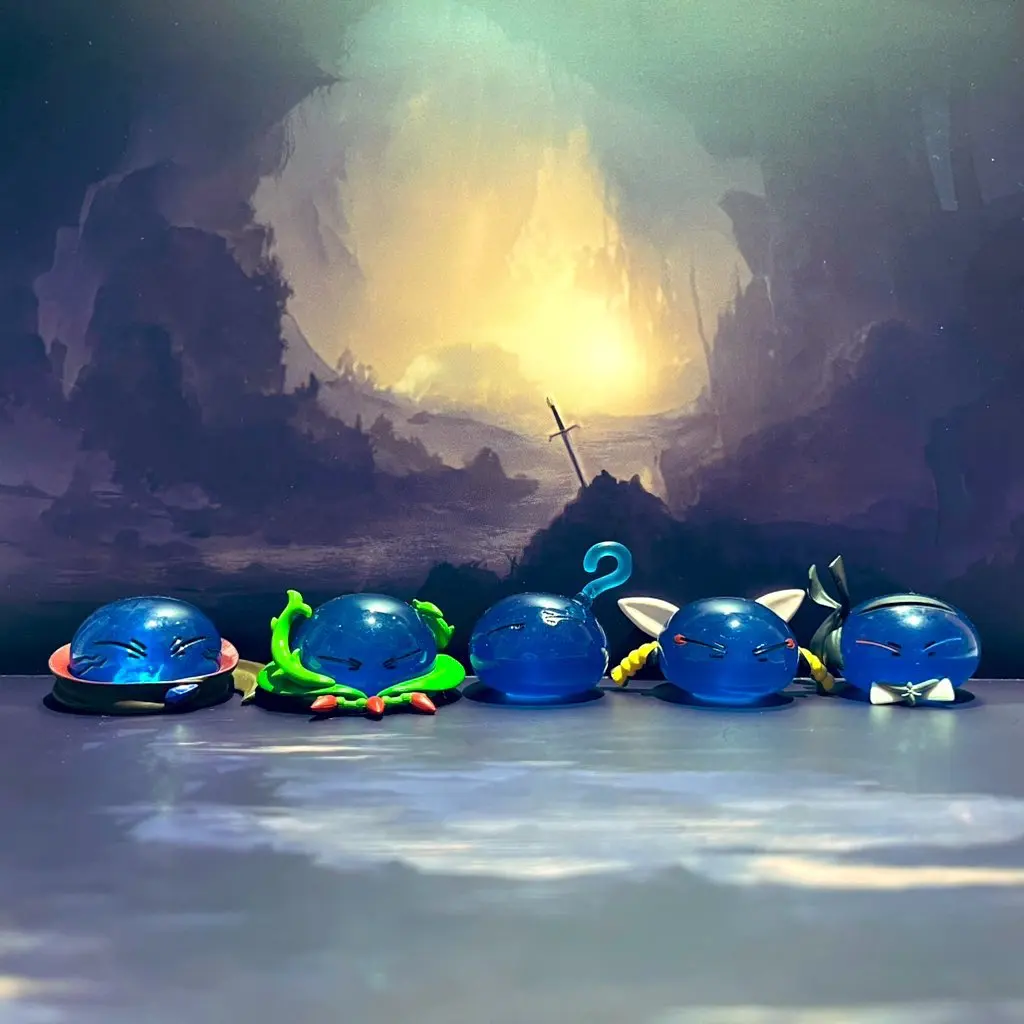 Figuras coleccionables de slime Rimuru-sama en cápsulas originales - imagen 2
