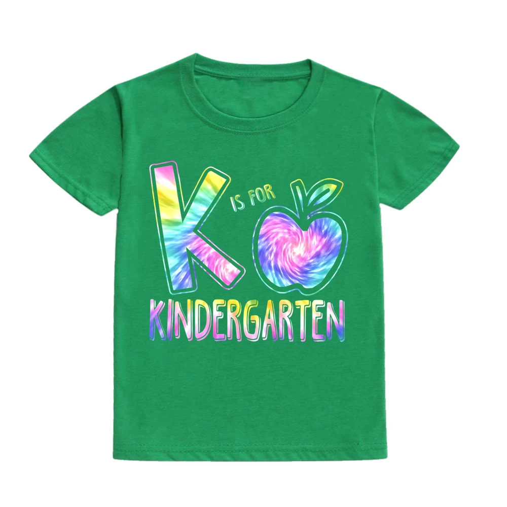 Camiseta K is for Kindergarten para pequeños – Primer día preescolar - imagen 4