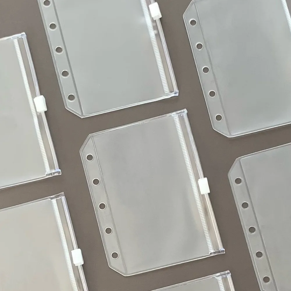 Separadores de páginas con anillas para índice, recambio PVC - imagen 2