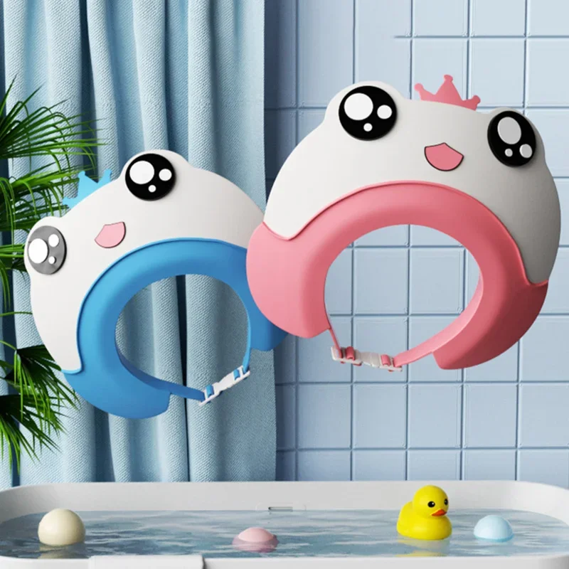 Protector de orejas para baño de bebé – Gorro infantil impermeable - imagen 2