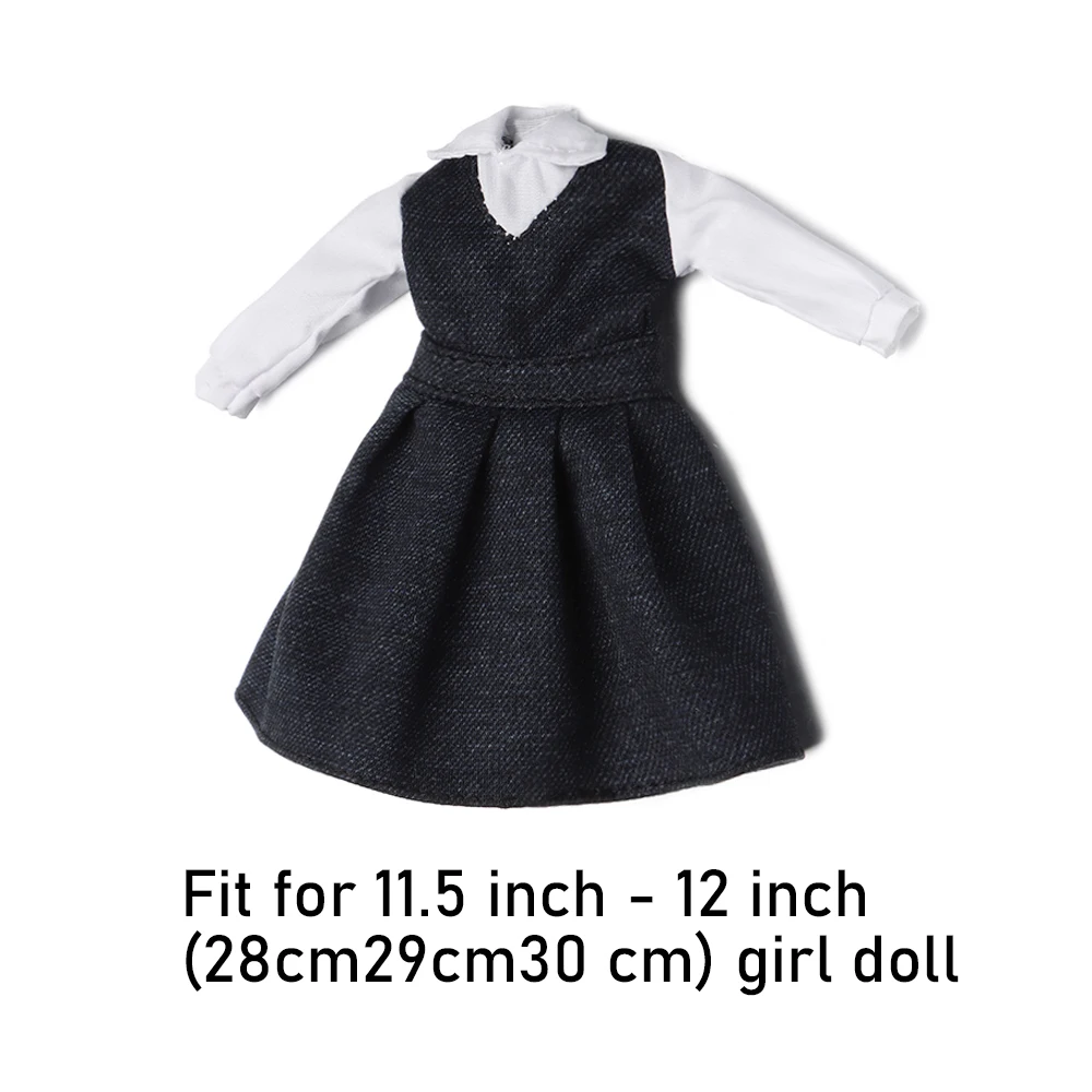 Ropa para muñecas BJD 1/6: top marinero y falda plisada floral - imagen 5