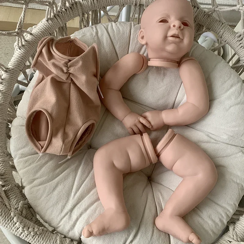 Kit muñeca reborn DIY sin terminar para pintar Jaylan NPK blanca - imagen 5