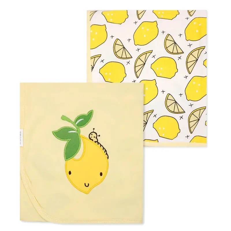 Manta envolvente de algodón para recién nacido con dibujos animados - imagen 3