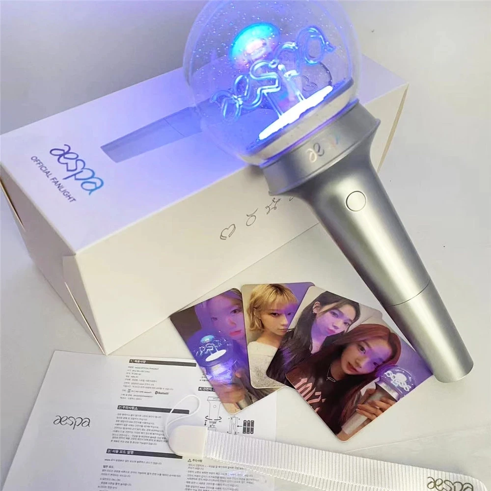 Lightstick con diseño tipo palo y estética de colección