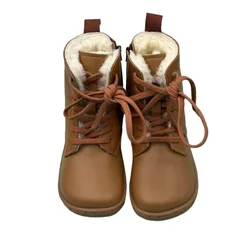 TipsieToos bota invierno piel natural para bebé