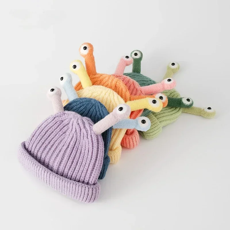 Gorro de lana niño con orejas invierno cálido - imagen 2