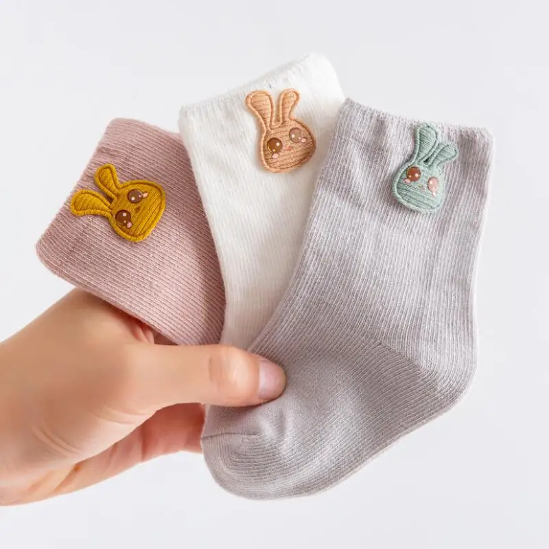 Calcetines suaves de algodón para bebé – Ideales para uso diario