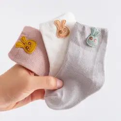 Calcetines suaves de algodón para bebé – Ideales para uso diario