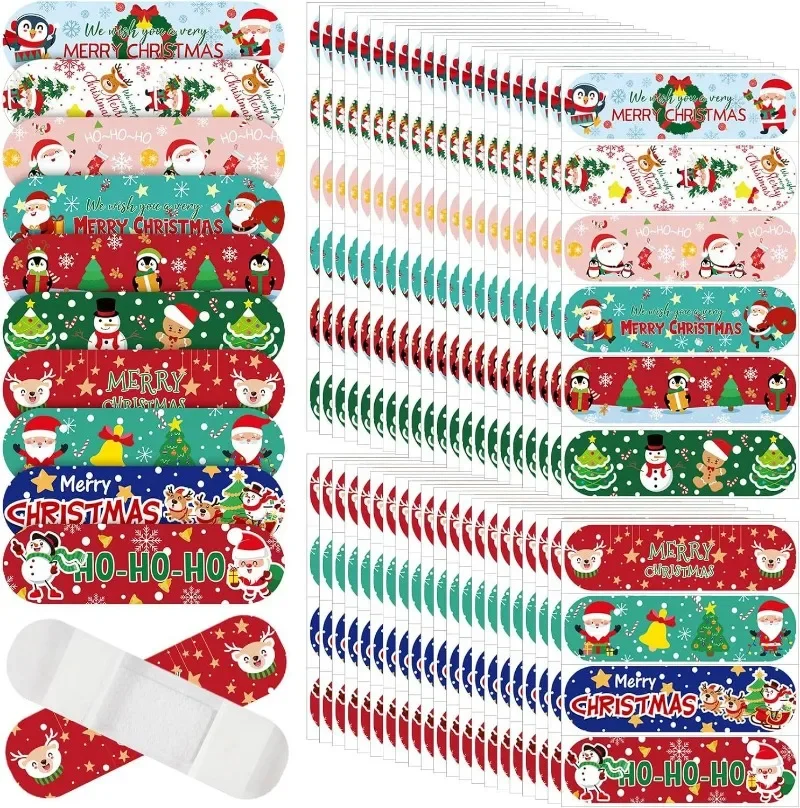 Kawaii tiritas adhesivas infantiles Navidad y fútbol - imagen 4