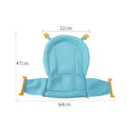 Soporte red para bañera de bebé con colchoneta antideslizante