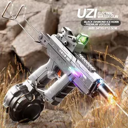 Pistola de agua eléctrica estilo UZI alta presión para verano