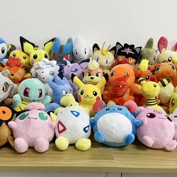 Peluche Pokémon Pikachu y Squirtle, suave coleccionable
