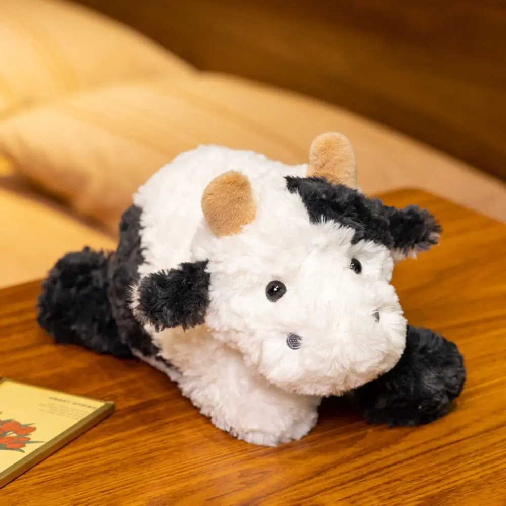 Peluche de cabra y vaca suave con cuernos grandes para niños - imagen 4