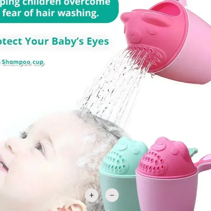 Taza lavadora antihoja para cabello de niño – Protege orejas y ojos