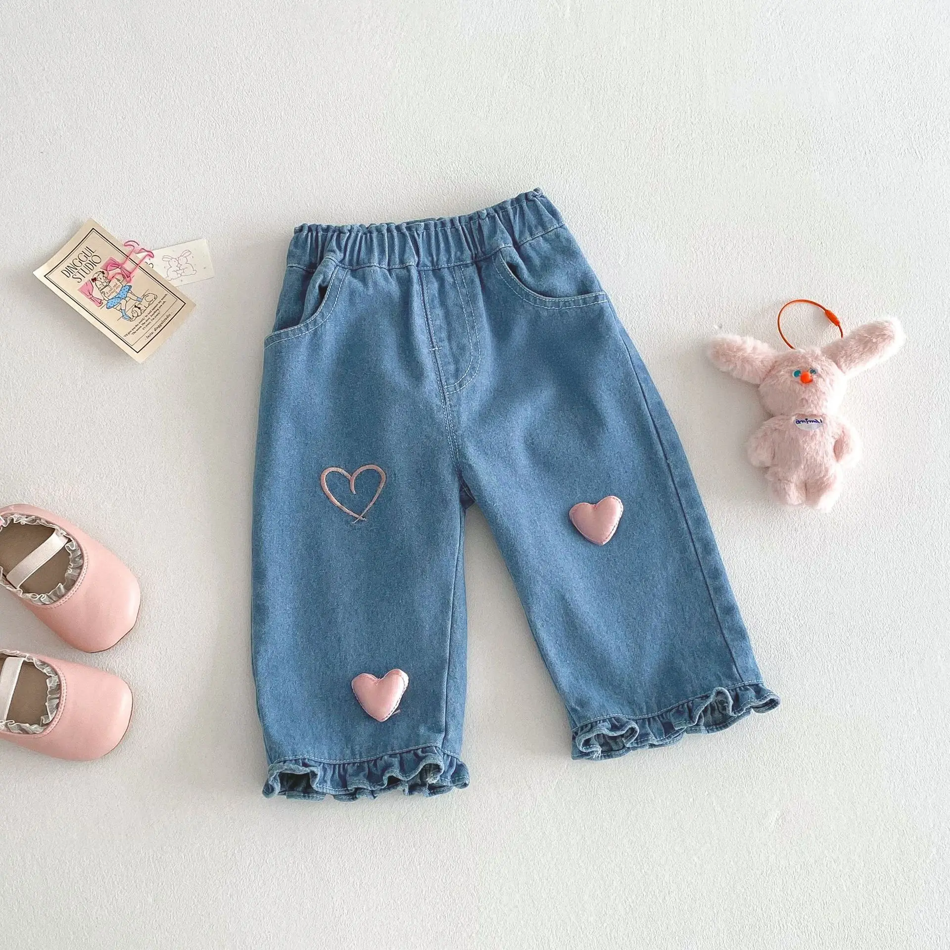 MILANCEL Sudadera con capucha para niños: lindo conejito floral - imagen 5