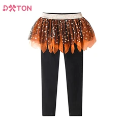 DXTON disfraz Halloween para niña pantalón falda irregular de fiesta