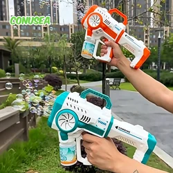 Pistola de burbujas eléctrica automática para jardín infantil