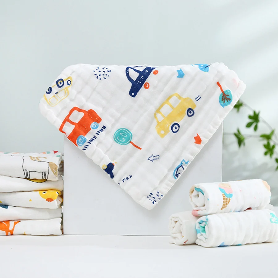 Toalla muselina bebé muy suave y multiusos para recién nacido - imagen 4