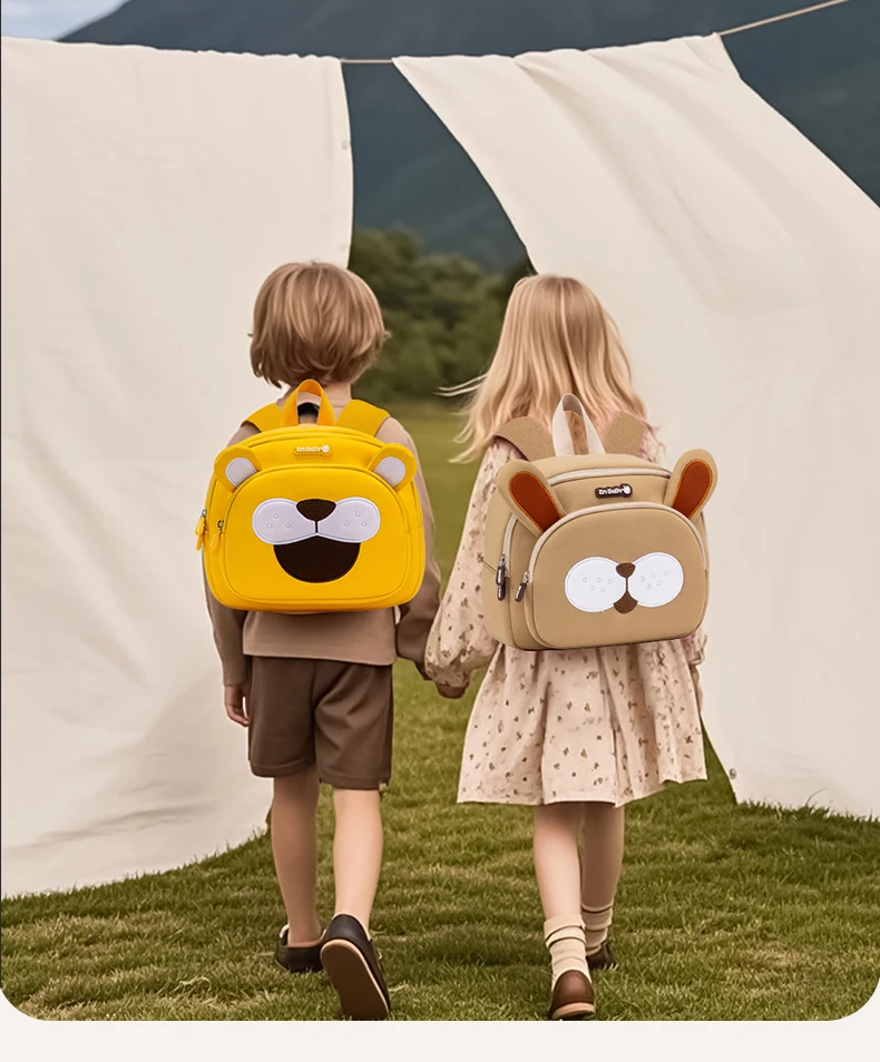 Mochila con estilo escolar infantil