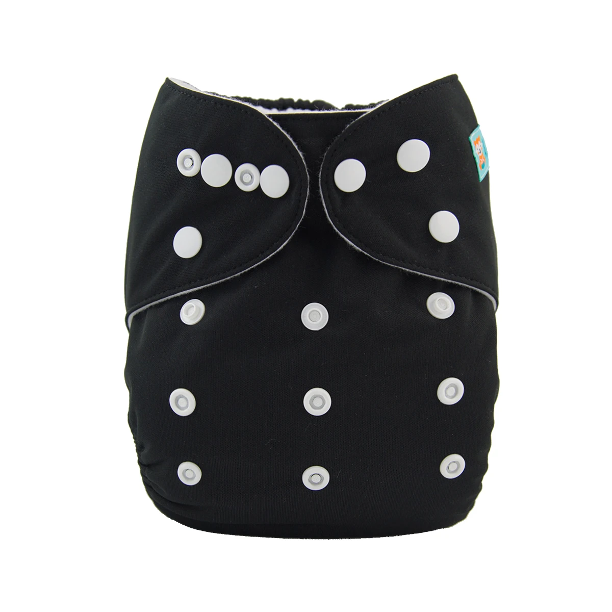 ALVABABY pañal de tela liso lavable con bolsillo reutilizable - imagen 5