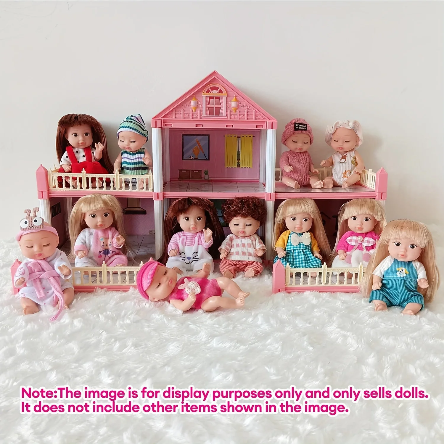 Kit de accesorios para muñecas Reborn princesa: bebé dormido y ropa - imagen 3