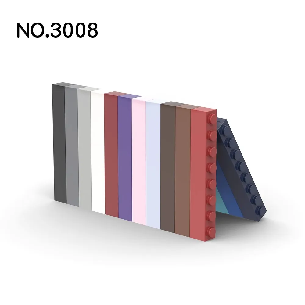 MOC Bloques de construcción compatibles 1x8 – Juego educativo para niños