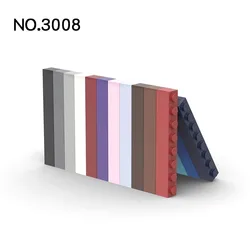 MOC Bloques de construcción compatibles 1x8 – Juego educativo para niños
