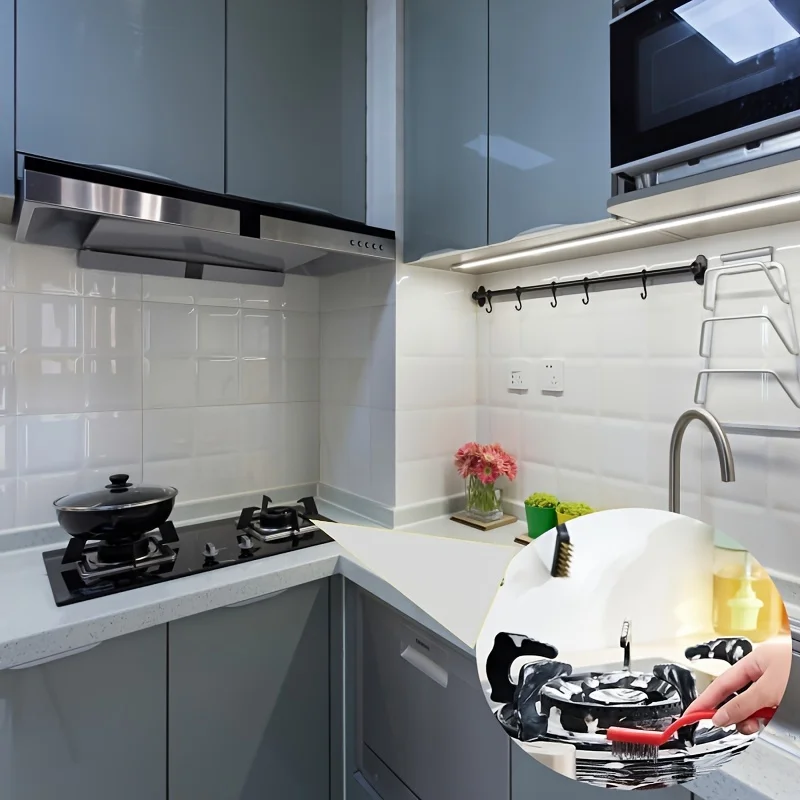 Set de 5 cepillos limpieza anti-grasa para cocina con raspador - imagen 3