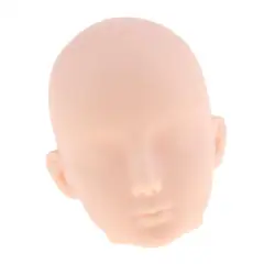 Cabeza de muñeca BJD masculina de plástico para muñecas articuladas