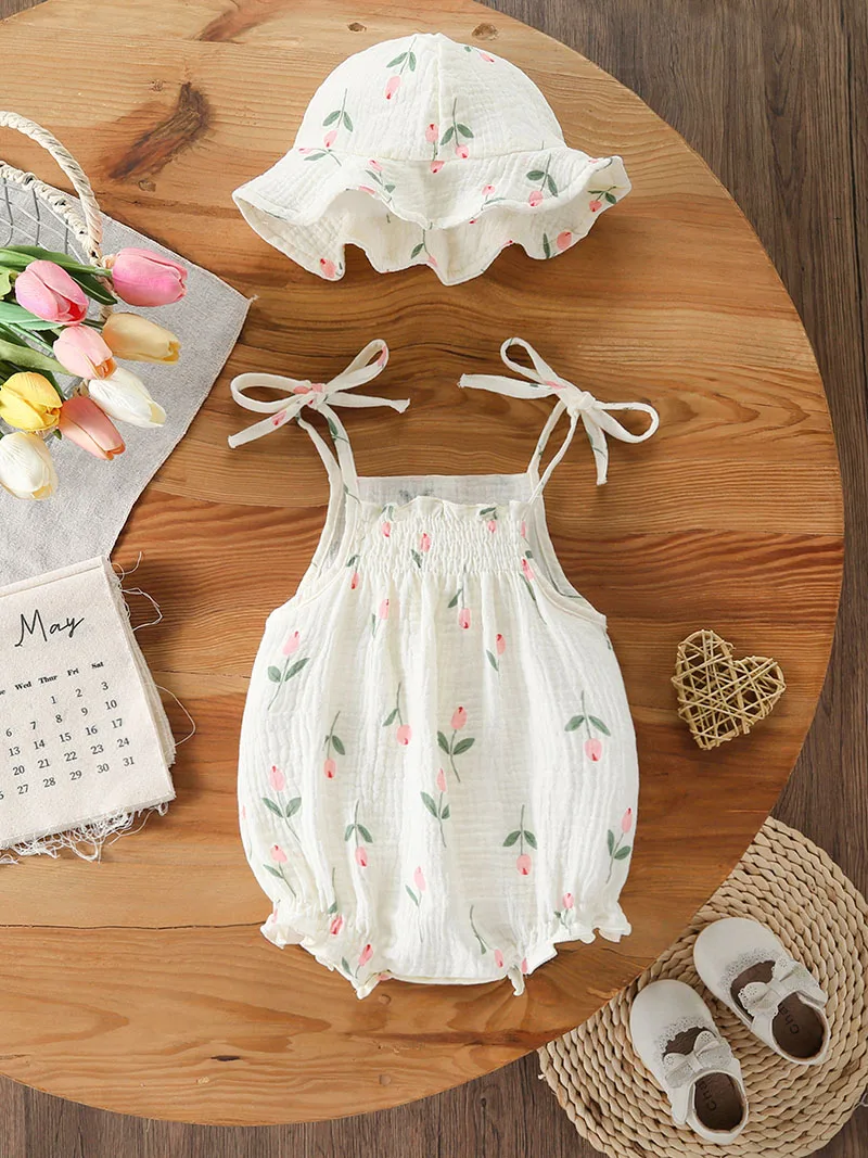 Body floral de verano para bebé – MILANCEL