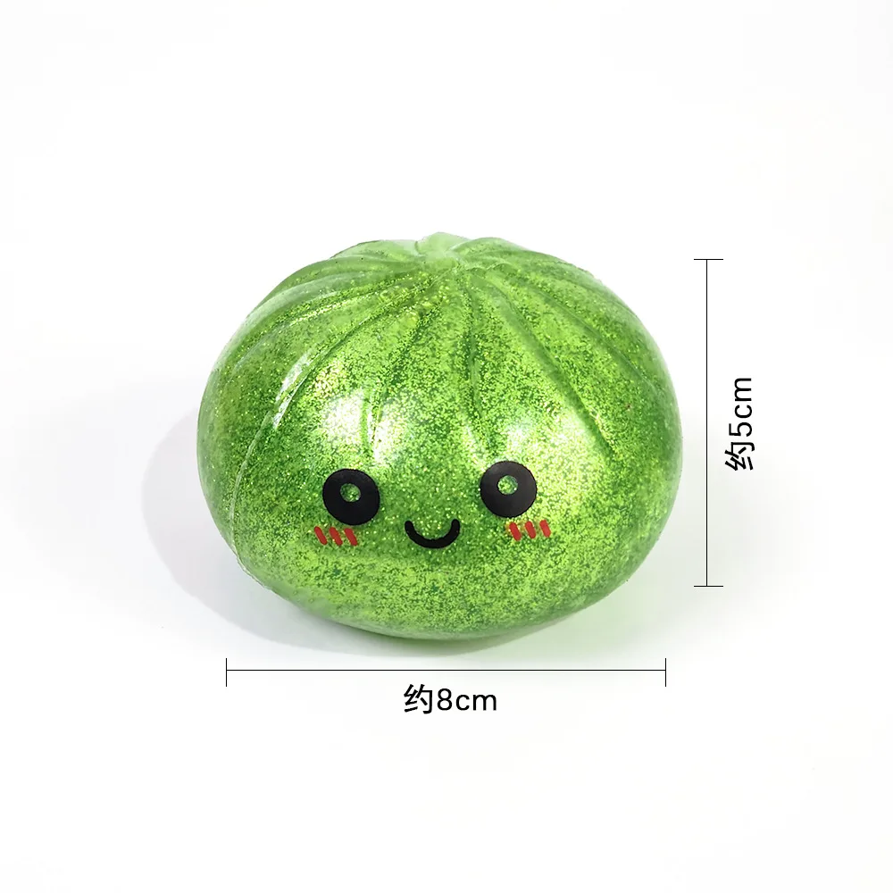 Juguete sensorial antiestrés con purpurina, cuentas y vaporizador bambú - imagen 2