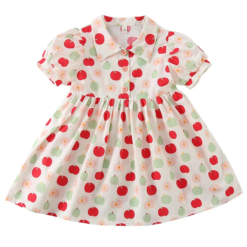 Conjunto verano hermanos niño y niña – Camisa y vestido de algodón - imagen 5