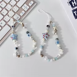 Colgante antipérdida para teléfono móvil – Cordón de cuentas hecho a mano