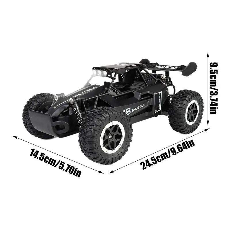 Coche radiocontrol de carreras con amortiguación para niños - imagen 2