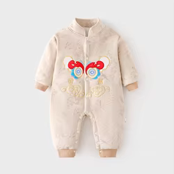 Boutique peleles de bebé invierno con dibujos animados estilo chino